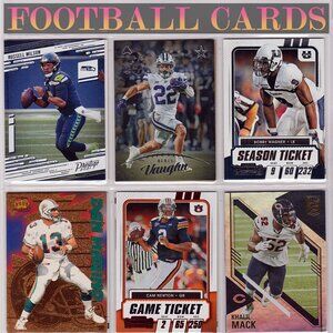 Football Cards Set Pack Box Lot 150